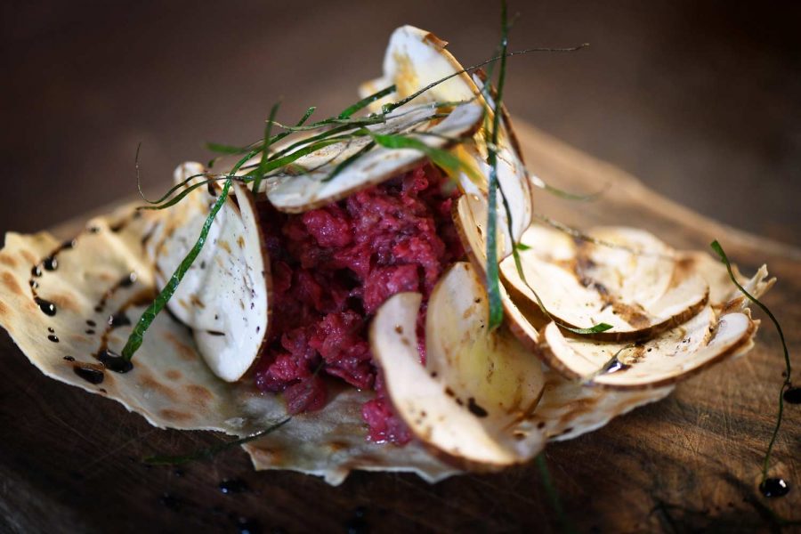 Tartare Di Manzo Con Porcini