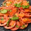 Carpaccio di Pomodoro e Bottarga di Cabras